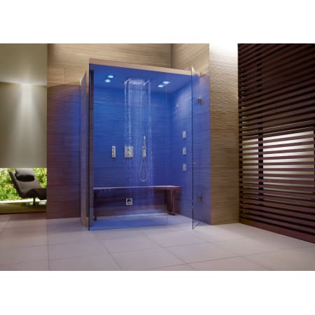 A large image of the Grohe F-Digital 100 CF Steam Shower Grohe-F-Digital 100 CF Steam Shower-Lifestyle Image