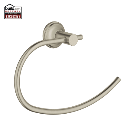 A large image of the Grohe 40 676 Brushed Nickel