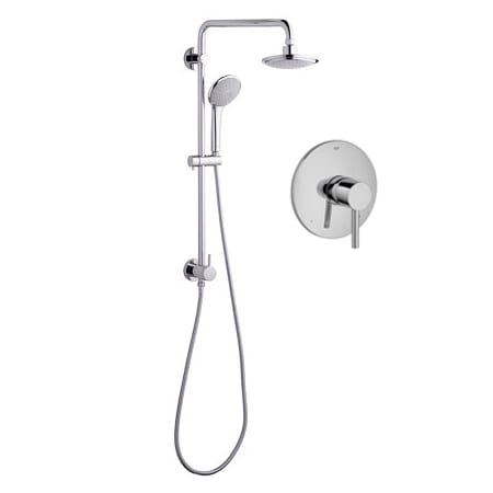 A large image of the Grohe GR-RET-03 Starlight Chrome