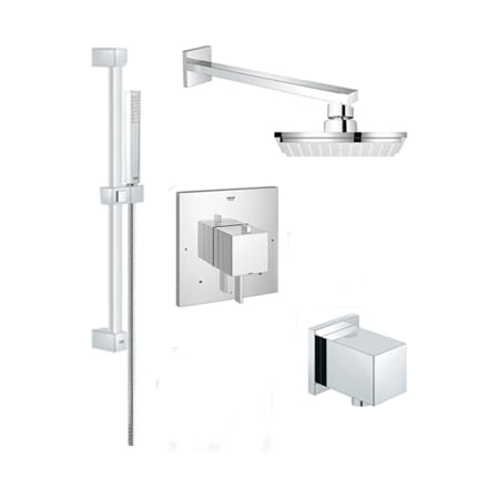 A large image of the Grohe GR-SQR-02 Starlight Chrome