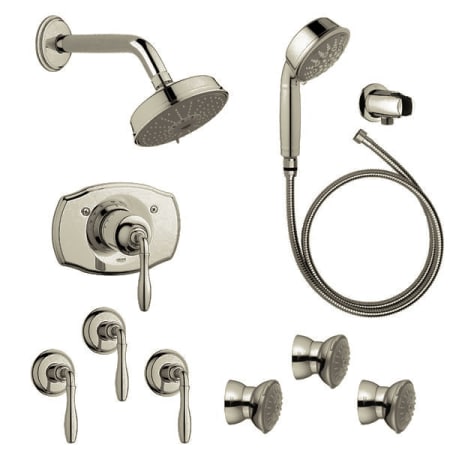 A large image of the Grohe GR-T403 Brushed Nickel
