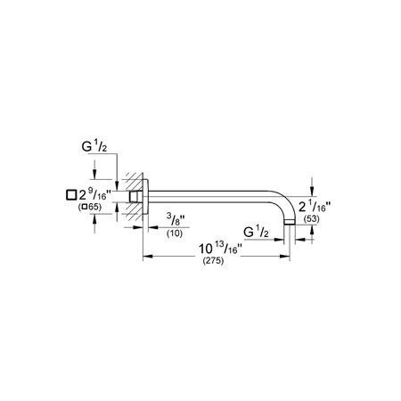 A large image of the Grohe GSS-Allure-DPB-03 Grohe GSS-Allure-DPB-03