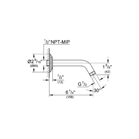 A large image of the Grohe GSS-Authentic-CTH-07 Grohe GSS-Authentic-CTH-07