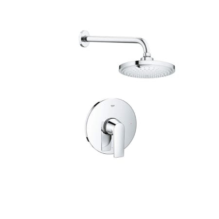 A large image of the Grohe GSS-Defined-PB-2 Starlight Chrome