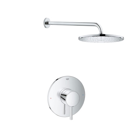 A large image of the Grohe GSS-Essence-PB-2 Starlight Chrome