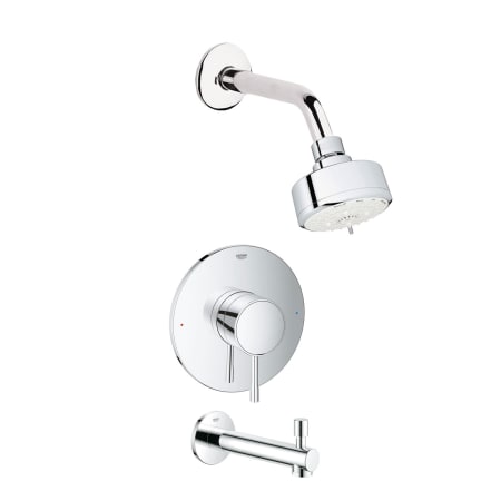 A large image of the Grohe GSS-Essence-PB-3 Starlight Chrome