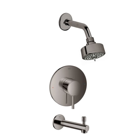 A large image of the Grohe GSS-Essence-PB-3 Hard Graphite