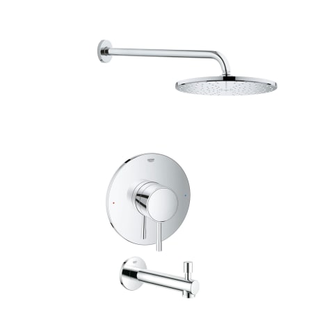 A large image of the Grohe GSS-Essence-PB-4 Starlight Chrome