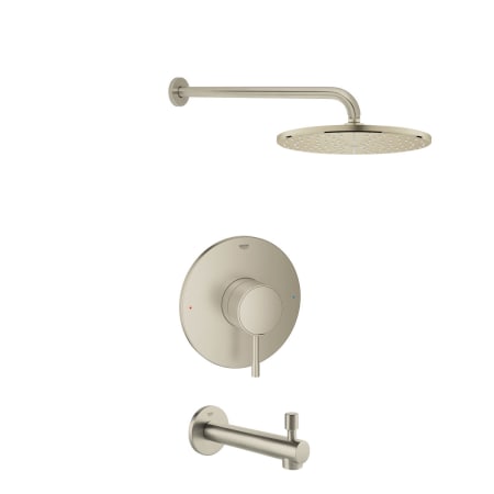 A large image of the Grohe GSS-Essence-PB-4 Brushed Nickel