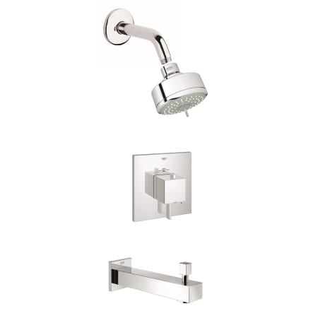 A large image of the Grohe GSS-Eurocube-STH-04 Starlight Chrome