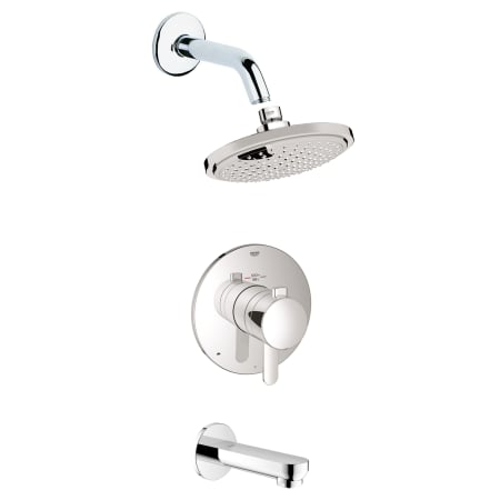A large image of the Grohe GSS-Europlus-DTH-05 Starlight Chrome