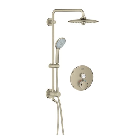 A large image of the Grohe GSS-Retrofit-2 Brushed Nickel
