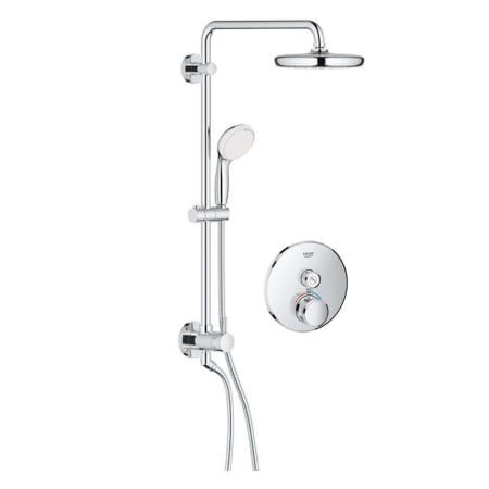 A large image of the Grohe GSS-Retrofit-8 Starlight Chrome