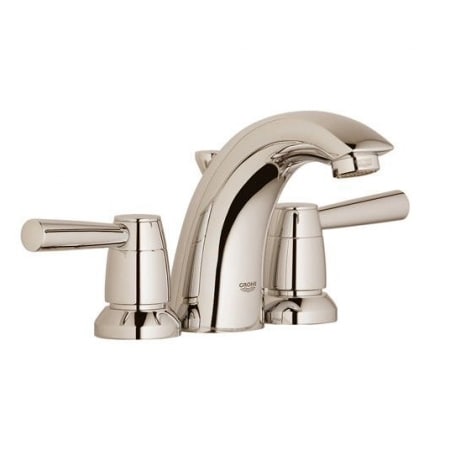 A large image of the Grohe 20 120 E Brushed Nickel