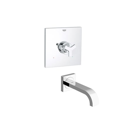 A large image of the Grohe GR-PB206X Starlight Chrome