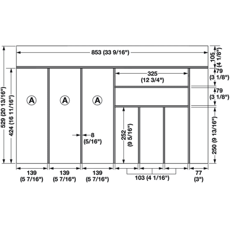 A large image of the Hafele 556.87.904 Alternate View