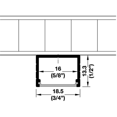 A large image of the Hafele 833.74.842 Alternate View