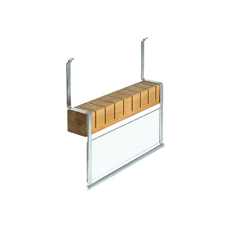 A large image of the Hafele 521.61.33 Nickel / Beech