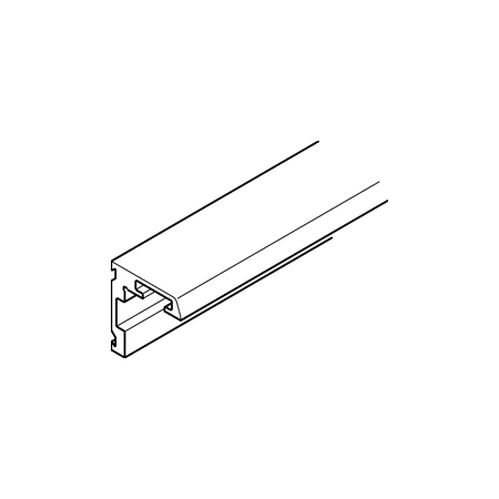 A large image of the Hafele 940.40.201 Aluminum