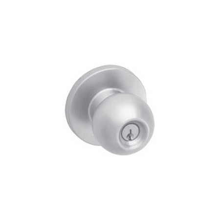 Hager 3525 A large image of the Hager 3525 Satin Chrome