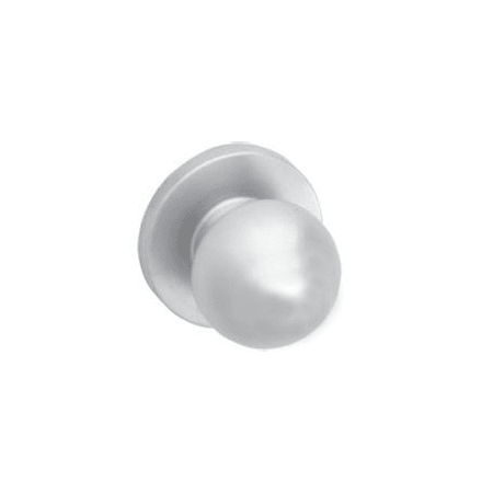 A large image of the Hager 3410-Knob Satin Stainless