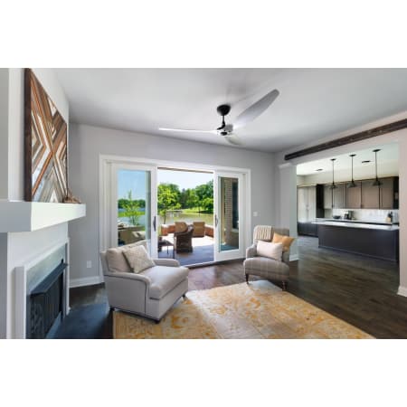 Haiku B3213 X4 As 04 02 D 01 F470 Satin Nickel Indoor 84 3 Blade Dc Ceiling Fan With Smart Home Technology Lightingshowplace Com