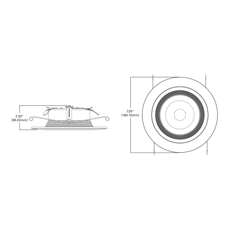 A large image of the Halo RL560WH6927 Alternate View