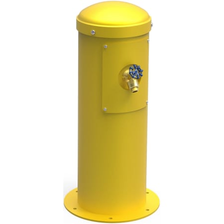 A large image of the Halsey Taylor 4460YHHB Powder Coat Yellow