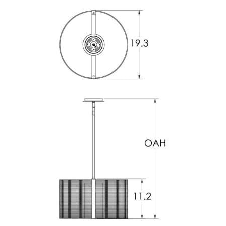 A large image of the Hammerton Studio CHB0020-19-F-001-E2 Flat Bronze