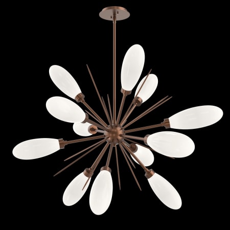 A large image of the Hammerton Studio CHB0071-0A-001-L3 Burnished Bronze / White