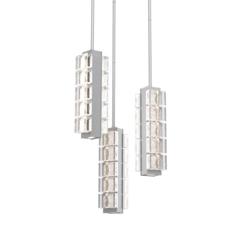 A large image of the Hammerton Studio CHB0087-03-001-L2 Classic Silver / Pave Glass