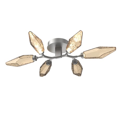 A large image of the Hammerton Studio CLB0050-01-L3 Metallic Beige Silver / Chilled Bronze