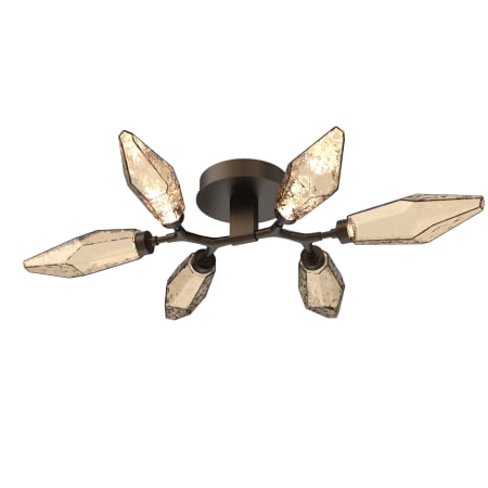 A large image of the Hammerton Studio CLB0050-01-L1 Flat Bronze / Chilled Bronze