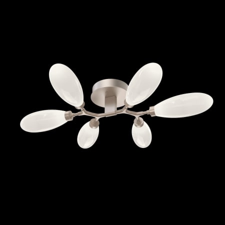A large image of the Hammerton Studio CLB0071-01-L3 Metallic Beige Silver / White