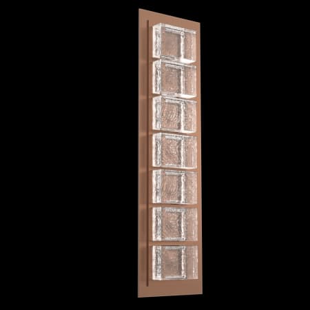 A large image of the Hammerton Studio IDB0087-01-L2 Burnished Bronze / Pave Glass