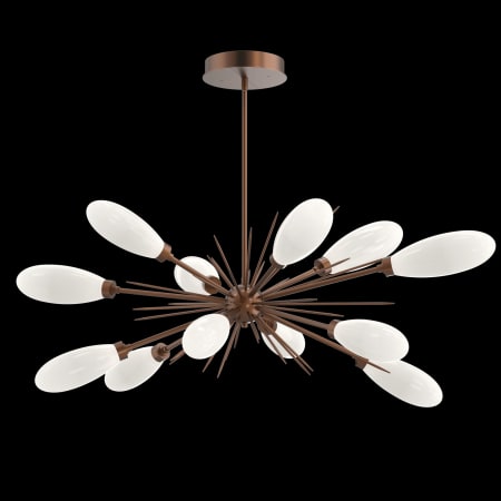 A large image of the Hammerton Studio PLB0071-0A-001-L3 Burnished Bronze / White