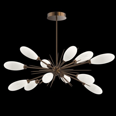 A large image of the Hammerton Studio PLB0071-0A-001-L3 Flat Bronze / White