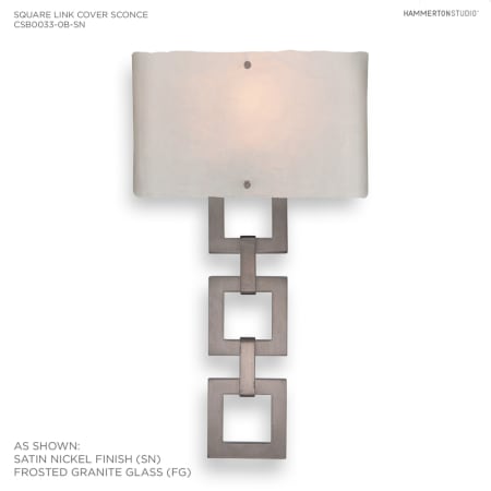 A large image of the Hammerton Studio CSB0033-0B Hammerton Studio CSB0033-0B