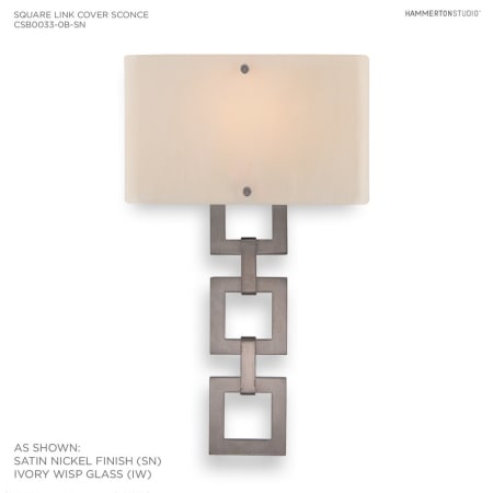A large image of the Hammerton Studio CSB0033-0B Hammerton Studio CSB0033-0B