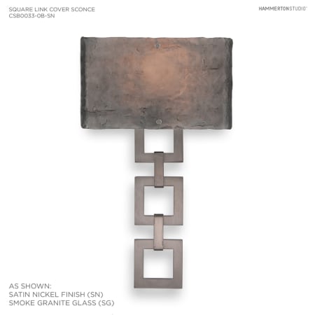 A large image of the Hammerton Studio CSB0033-0B Hammerton Studio CSB0033-0B