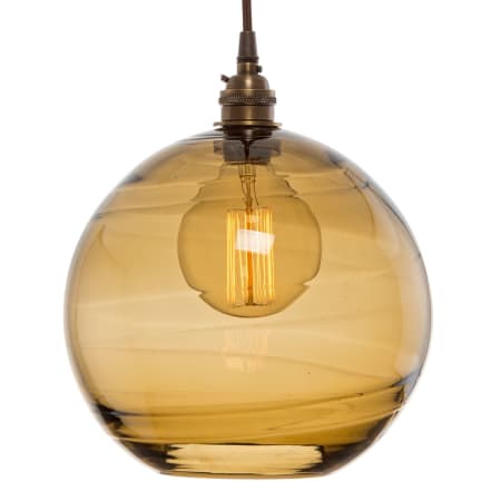 A large image of the Hammerton Studio CHB0048-08 Optic Bronze Glass