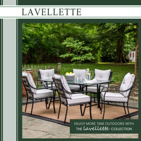 A large image of the Hanover LAVALLETTE7PC Alternate Image