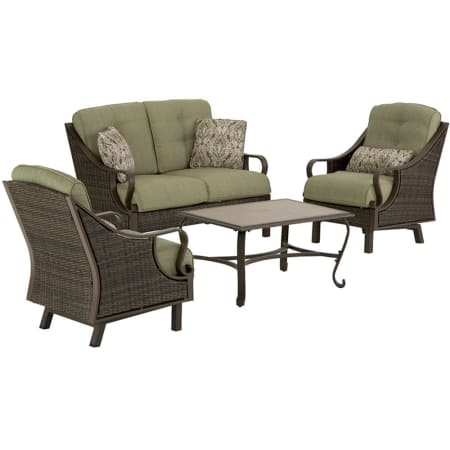 A large image of the Hanover VENTURA4PC Meadow Green