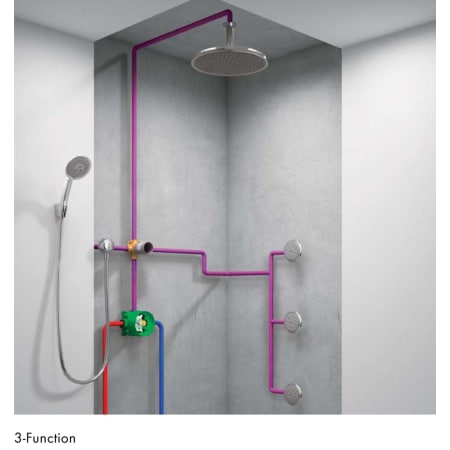A large image of the Hansgrohe 01850 Alternate View