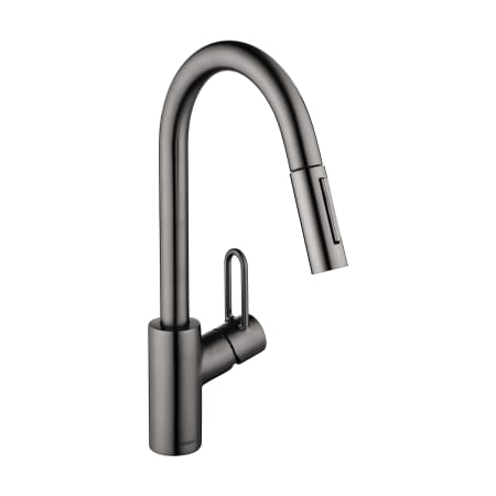 A large image of the Hansgrohe 04701 Brushed Black Chrome