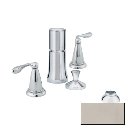 A large image of the Hansgrohe 17227 Brushed Nickel