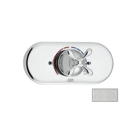A large image of the Hansgrohe 17417 Brushed Nickel