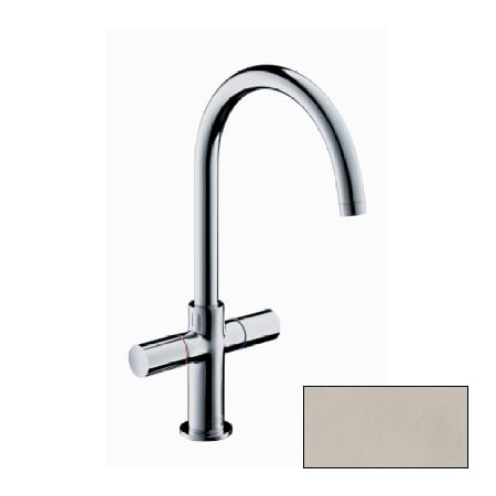 A large image of the Hansgrohe 38040 Brushed Nickel