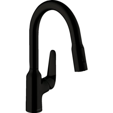 A large image of the Hansgrohe 71801 Matte Black