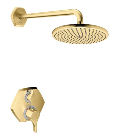 A large image of the Hansgrohe HG-Locarno-T01 Brushed Gold Optic